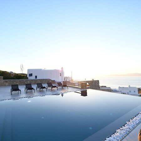 Villa Anema Mykonos - Blue Views Mykonos Villas Mykonos Town Exteriör bild