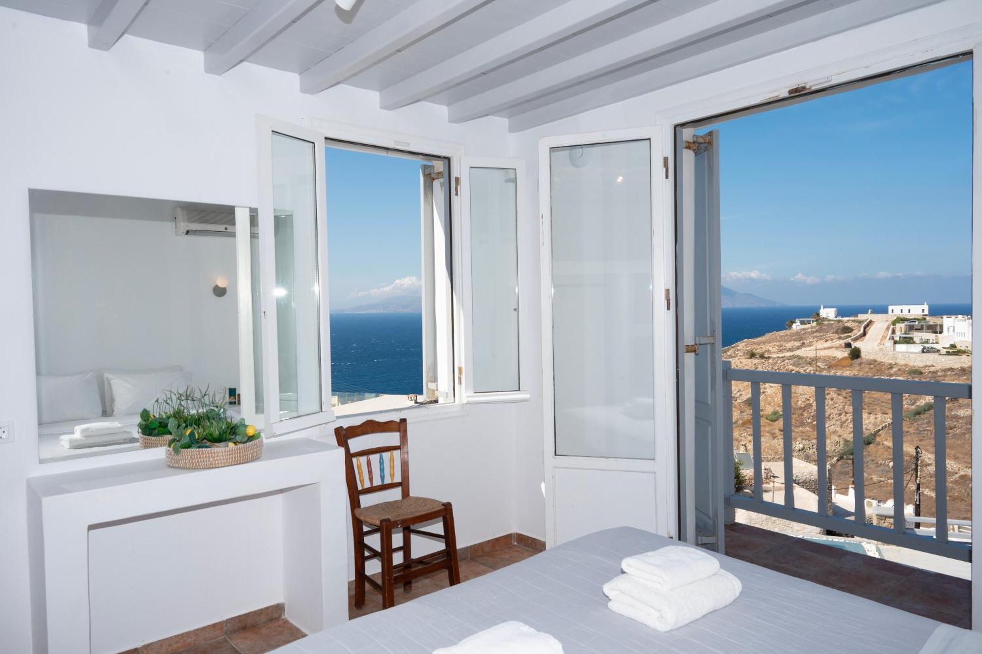 Villa Anema Mykonos - Blue Views Mykonos Villas Mykonos Town Exteriör bild