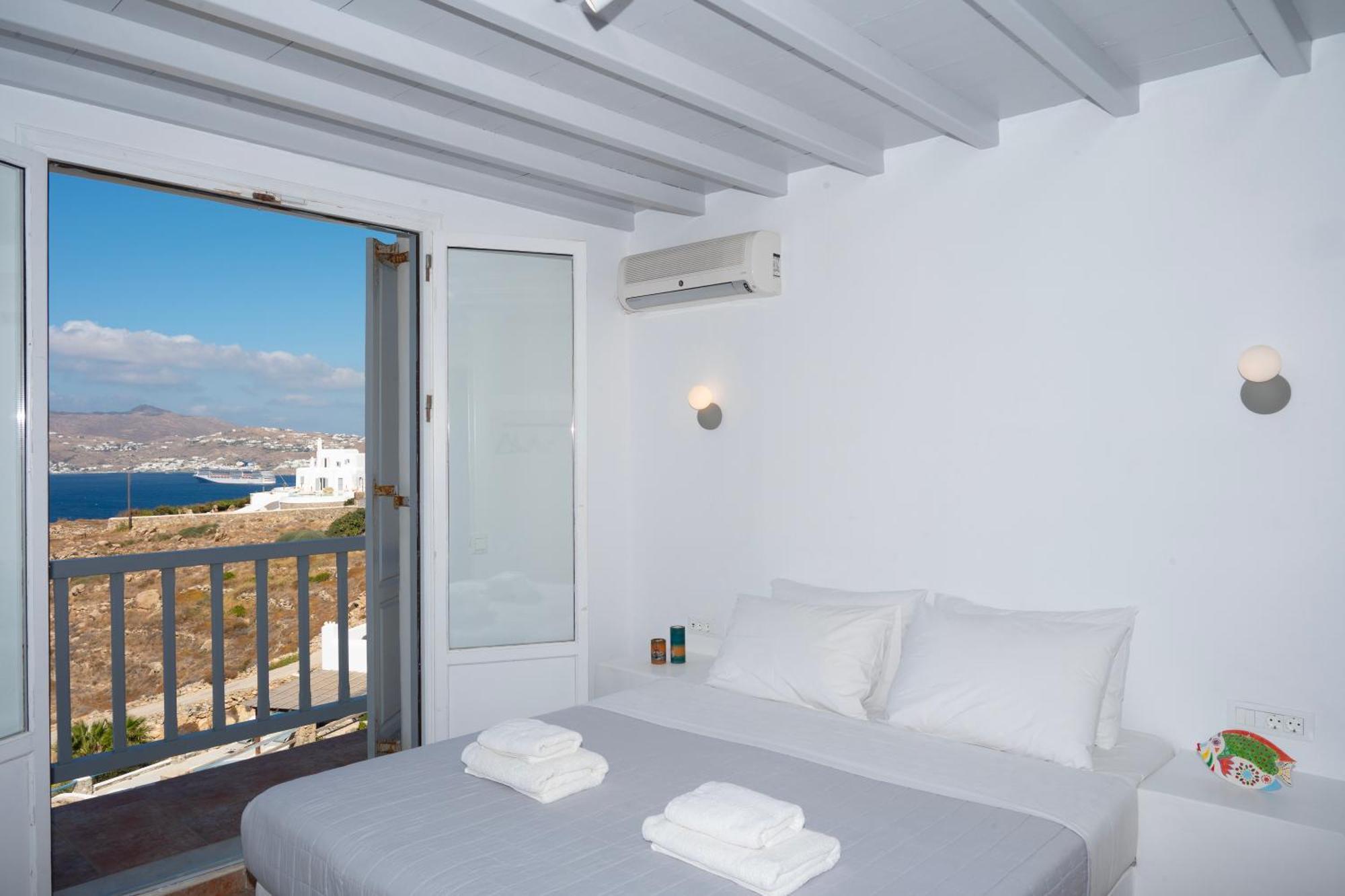 Villa Anema Mykonos - Blue Views Mykonos Villas Mykonos Town Exteriör bild
