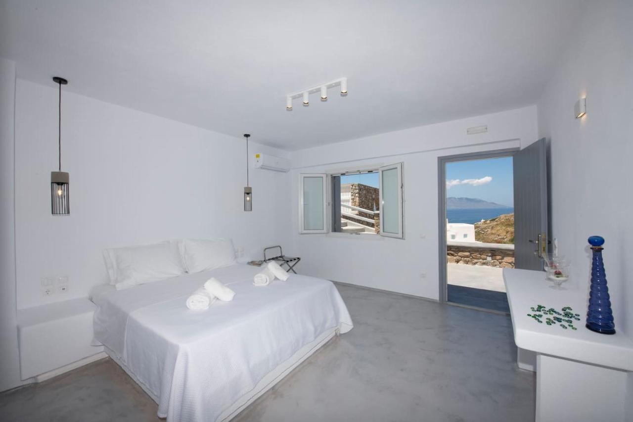 Villa Anema Mykonos - Blue Views Mykonos Villas Mykonos Town Exteriör bild